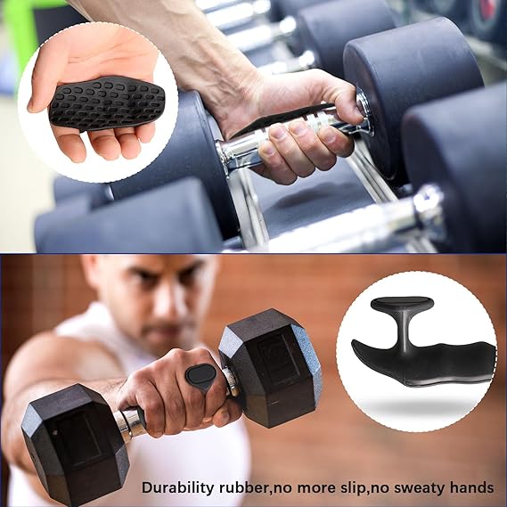 Anti-Slip Silicone Grips for Weightlifting & Palm Protection
