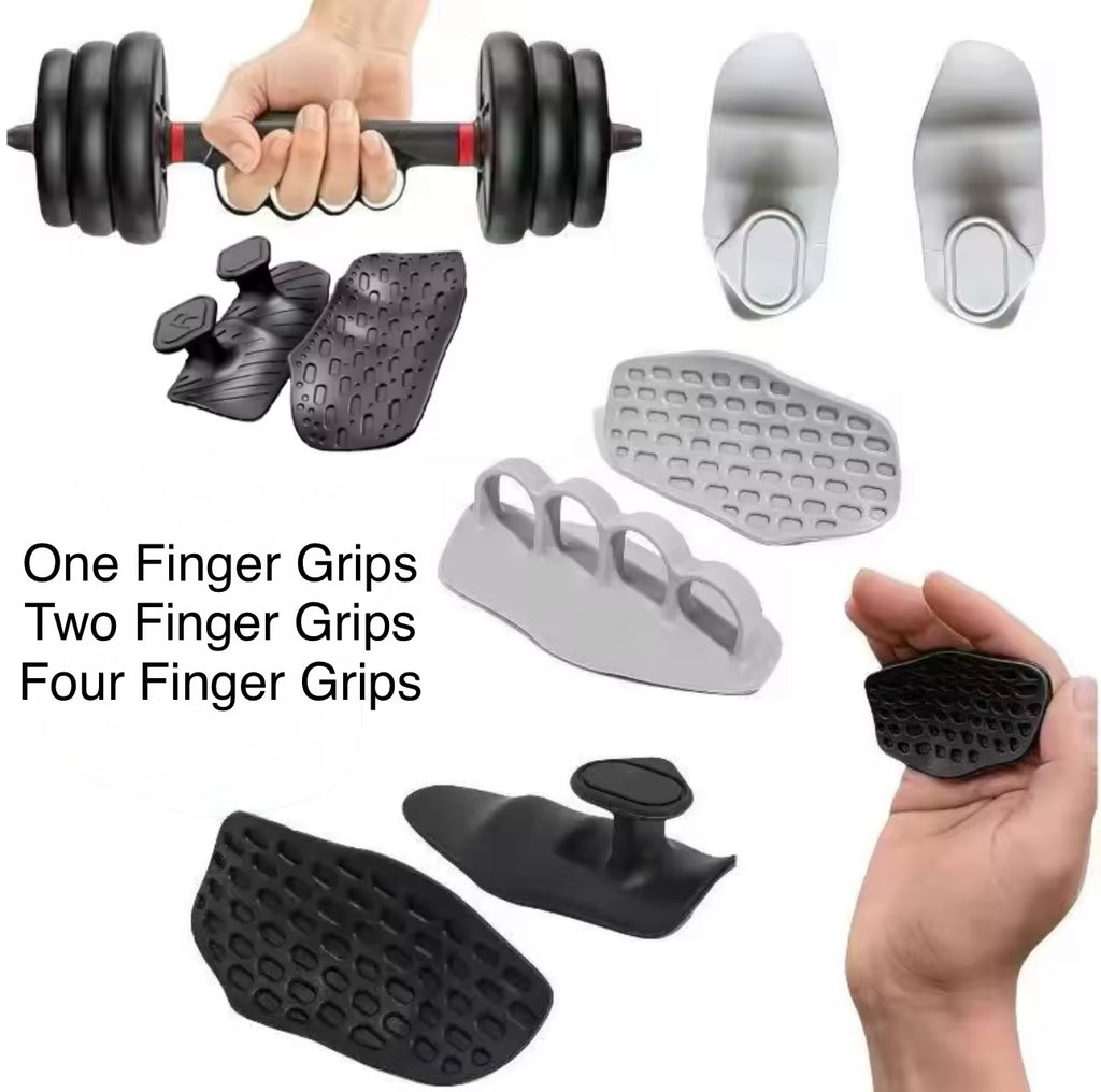Anti-Slip Silicone Grips for Weightlifting & Palm Protection