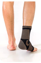Copper Compression Ankle Support Sleeve for Foot Pain, Sports Recovery, Injury & Stability
