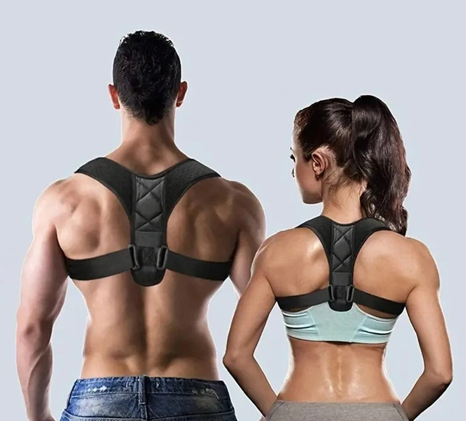 Adjustable Back Posture Corrector - Shoulder & Spine Support Brace