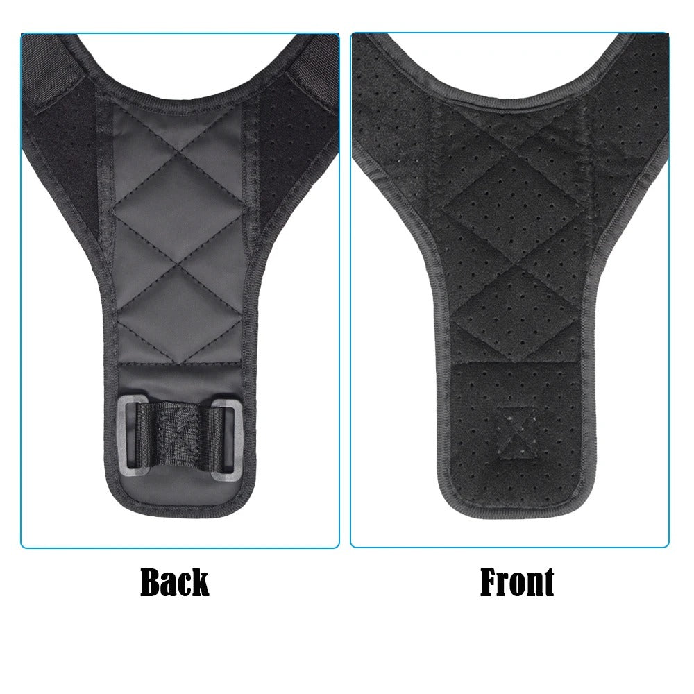 Adjustable Back Posture Corrector - Shoulder & Spine Support Brace