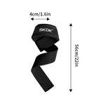 Heavy-Duty Weightlifting Wrist Straps - Non-Slip Silicone Grip - Deadlifts, Gym, CrossFit