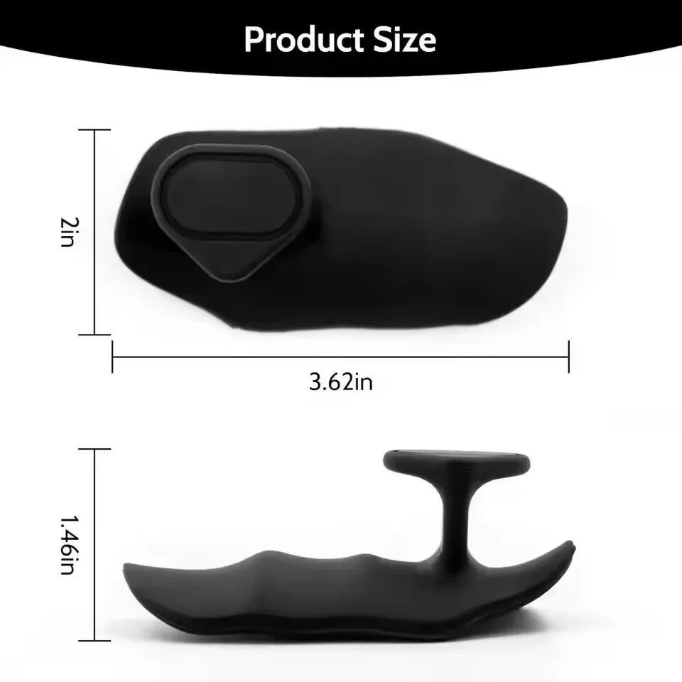 Anti-Slip Silicone Grips for Weightlifting & Palm Protection