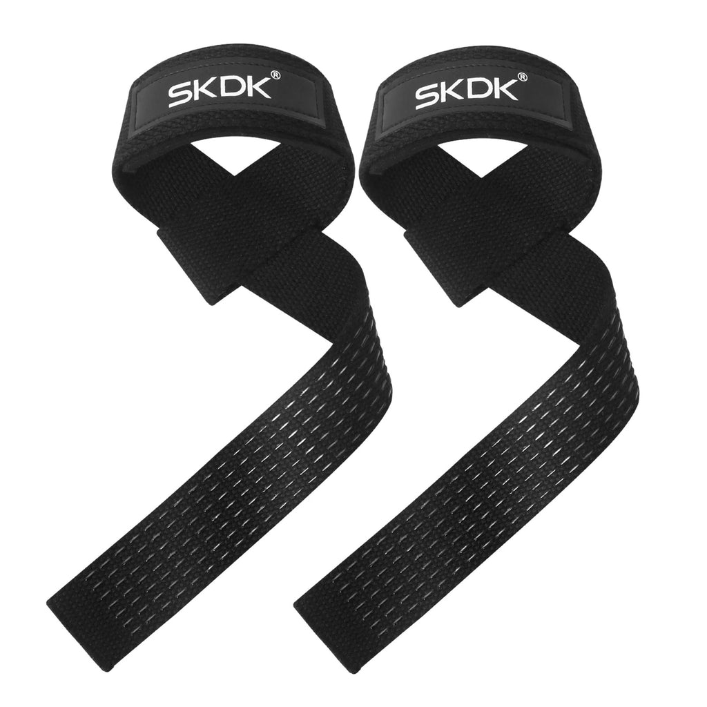 Heavy-Duty Weightlifting Wrist Straps - Non-Slip Silicone Grip - Deadlifts, Gym, CrossFit