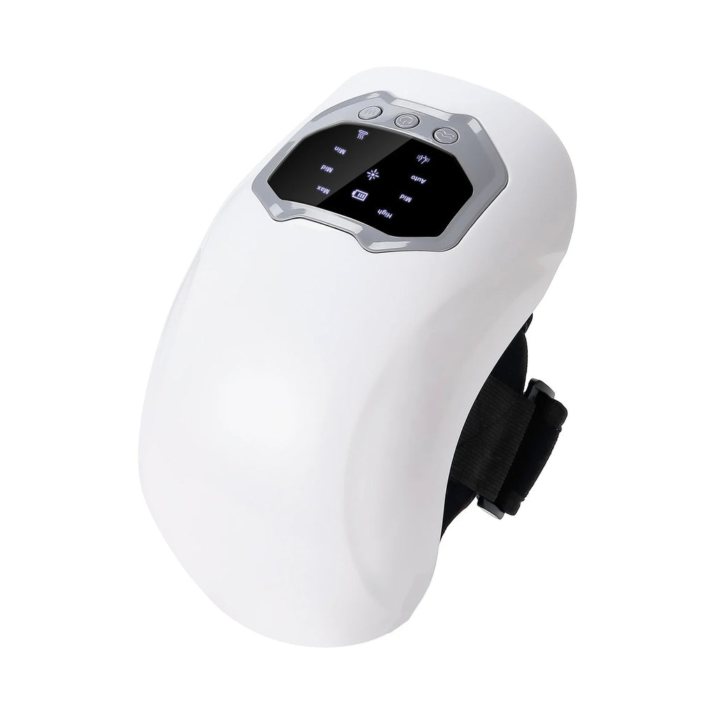Wireless Portable Smart Knee, Elbow, Shoulder Massager – Vibration, Heat & Air Pressure Therapy for Pain Relief