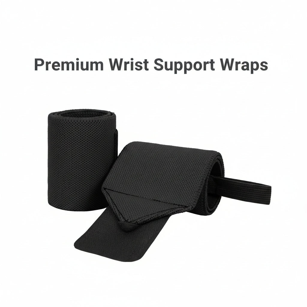 Premium Wrist Support Heavy-Duty Weightlifting & Fitness Wraps